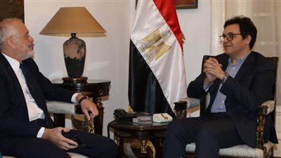 وزير الثقافة يلتقي سفير اليونان بالقاهرة لبحث تعزيز التعاون الثقافي والفني