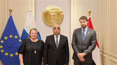 وزير العدل يبحث مع مديرة مركز سيادة القانون بفنلندا التعاون المشترك