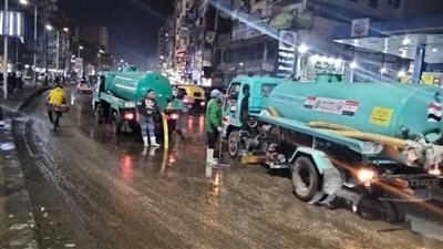 بالصور.. محافظ الغربية يتابع رفع مياه الأمطار ويوجه بإزالة تجمعات الطرق والمحاور الحيوية