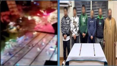 كشف ملابسات تداول فيديو بحدوث مشاجرة باستخدام الألعاب النارية بين عدد من الأشخاص 