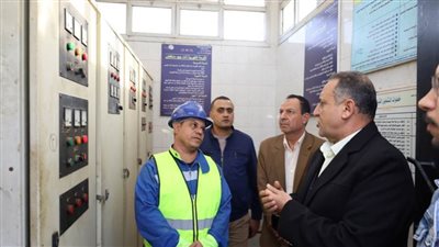 رئيس مياه الغربية يوجه برفع كفاءة محطات كفر الزيات بالتنفيذ الذاتي