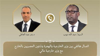   وزيرا الخارجية 