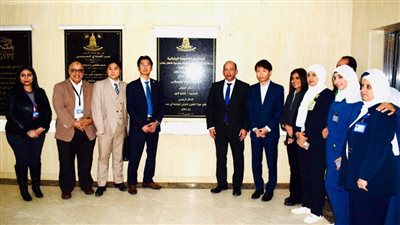 وفد من سفارة اليابان يزور مستشفى أبو الريش 