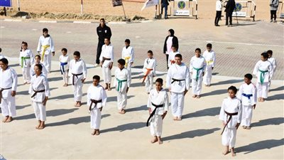 افتتاح المهرجان الدولى للرياضات التراثية والصحراوية والفنون