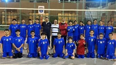 أبطال الزهور يسحقون التنمية الشبابية بثلاثية في بطولة القاهرة للطائرة تحت 13 سنة