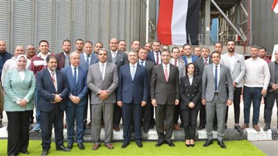وزير التموين ومحافظ البحيرة يتفقدان صومعة دمنهور