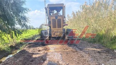 محافظ كفر الشيخ يتابع رفع كفاءة طرق سيدي سالم