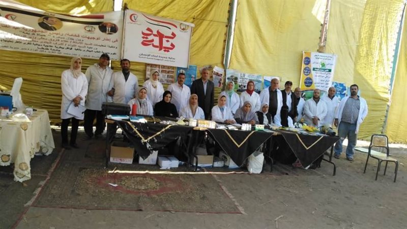 جانب من فعاليات القافلة