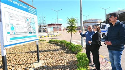 بالصور.. محافظ البحيرة تتابع سير العمل بأكبر محطتي للكهرباء 