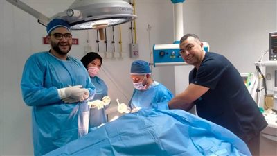 توقيع الكشف الطبي المجاني على 743 حالة بالوادي الجديد