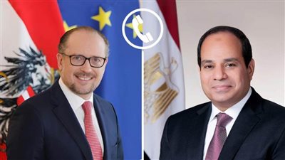 الرئيس السيسي يتلقى اتصالًا هاتفيًا من المستشار النمساوي