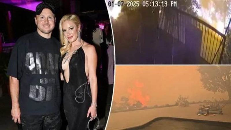 سبنسر برات وزوجته