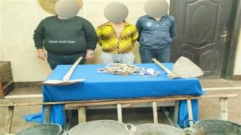 المتهمون والمضبوطات