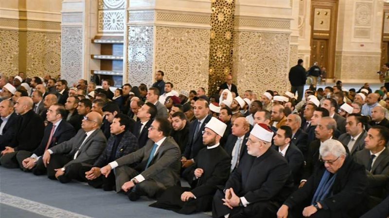 وزير الاوقاف وكبار