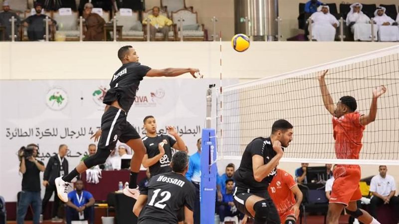 رجال طائرة الأهلي