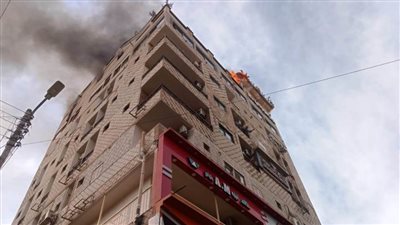 اندلاع حريق بفندق سياحي في مدينة إدفو بأسوان