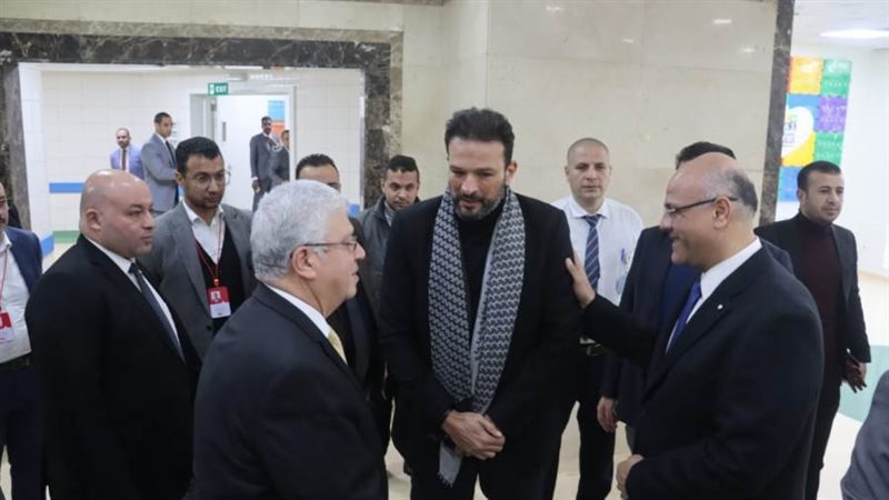 الوزير ومحافظ القليوبية