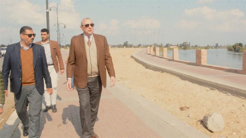 محافظ الغربية خلال