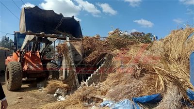 إزالة 9 حالات تعدٍ ضمن الموجة الـ 25 بمركز قلين