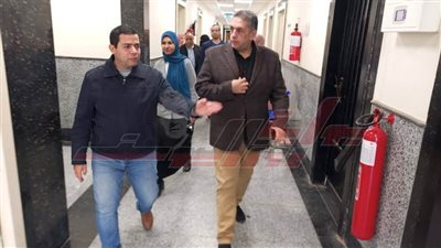 أبوالسعد يفاجئ مستشفى حميات مطوبس بجولة تفقدية 
