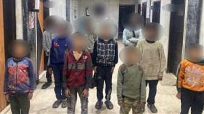 ضبط 11 متهمًا يستغلون الأحداث في أعمال التسول