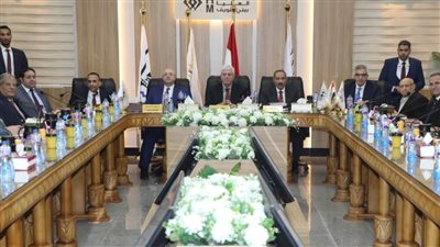 وزير التعليم العالي ومحافظ بني سويف يشهدان اجتماع مجلس المعاهد العليا الخاصة