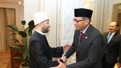 وزير الأوقاف يلتقي سفير إندونيسيا في القاهرة