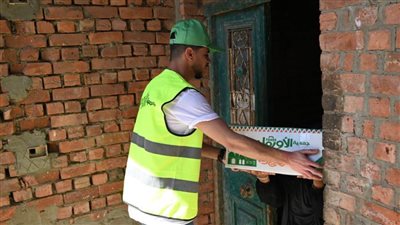 الأورمان : توزيع 550 كرتونة رمضان على اهالينا بقرى مركز ملوى بالمنيا