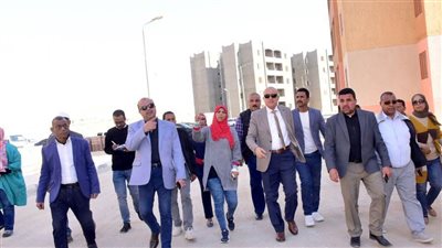 محافظ الأقصر يتفقد المرحلة الثانية من إسكان الطود الاجتماعي