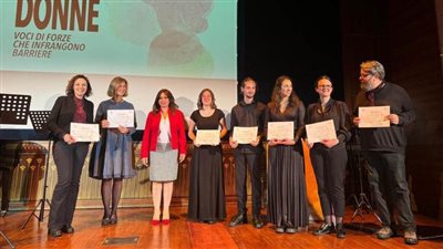 المرأة المصرية والعربية والإيطالية في احتفال يوم المرأة العالمي بأكاديمية الفنون بروما