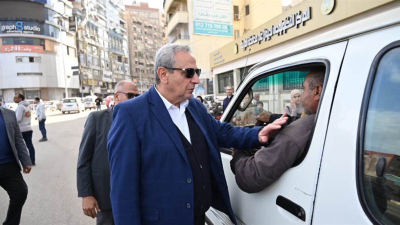 محافظ الغربية خلال