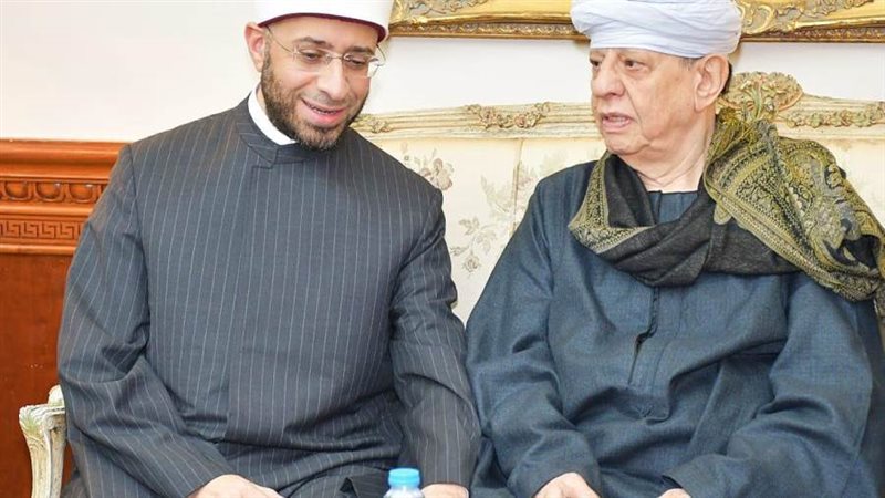 وزير الأوقاف و الشيخ