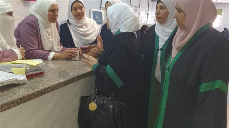 الواعظات خلال الجولة