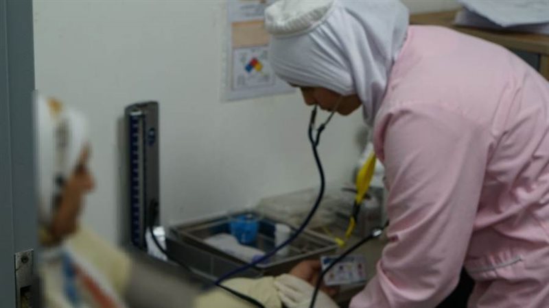 خلال تقديم الخدمة