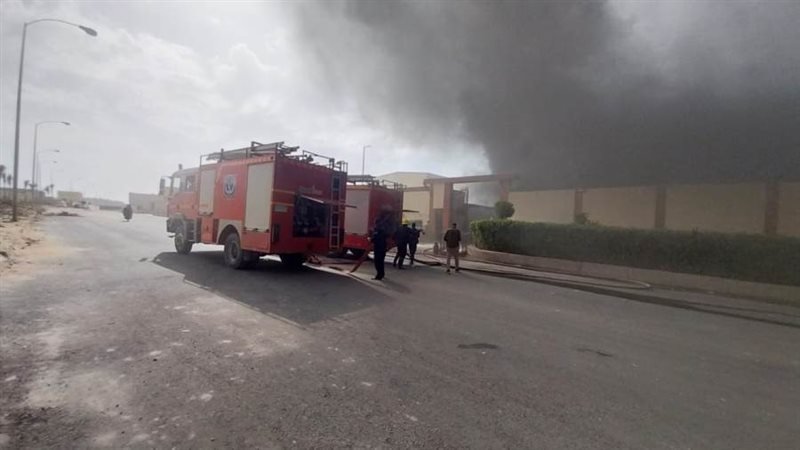 السيطرة على حريق