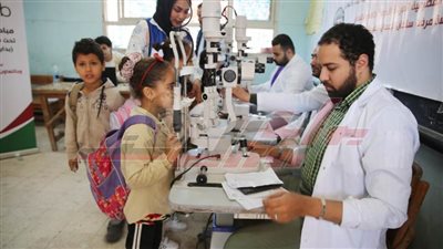 تنظيم قافلة طبية للكشف على ضعاف الإبصار تحت شعار 