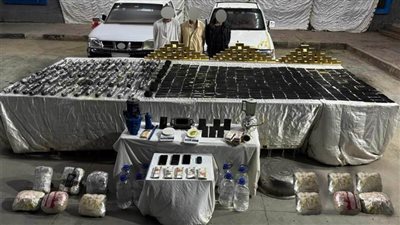 ضبط 3 عناصر إجرامية بجنوب سيناء بحوزتهم مخدرات بلغت قيمتها المالية 34 مليون جنيه تقريبا