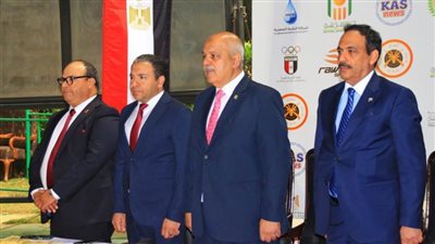 انطلاق حفل افتتاح البطولة العربية للرماية بمشاركة 19 دولة عربية