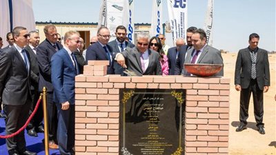 وضع حجر الأساس لمجمع صناعي صيني بمطقة السخنة باستثمارات 1,65 مليار دولار