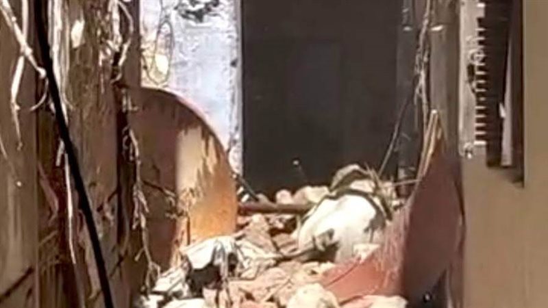 انهيار المنزل