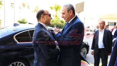 محافظ كفر الشيخ يصل الغربية للمشاركة في المؤتمر الوطني 