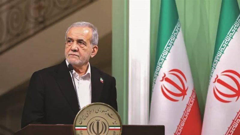 الرئيس الإيراني مسعود