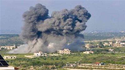 الاحتلال الإسرائيلي يشن غارات على جنوب لبنان