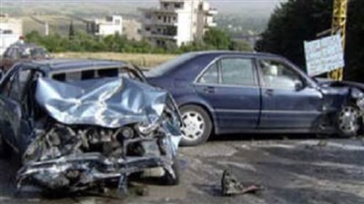 إصابة  5 أشخاص في تصادم بين سيارتين ملاكي بالبحيرة 