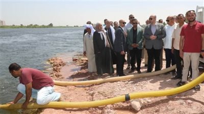 إلقاء 250 ألف زريعة ضمن مشروع الاستزراع السمكي ببنى سويف