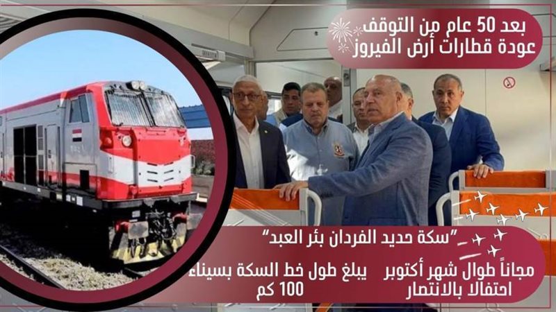 افتتاح محطة القطار