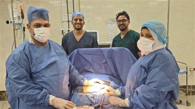 الخانكة التخصصي ينجح في إنقاذ حياة سيدة حامل خارج الرحم تعاني من نزيف