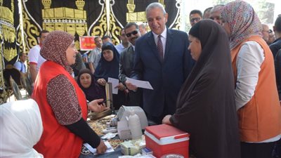  بالصور.. محافظ الغربية يتفقد أنشطة وفعاليات مبادرة 