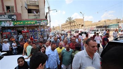 زحام شديد علي اللجان الانتخابية بكفر الشيخ