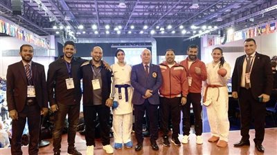 بعثة الكاراتيه المصرية تواصل تألقها في ثالث أيام بطولة العالم بإيطاليا 